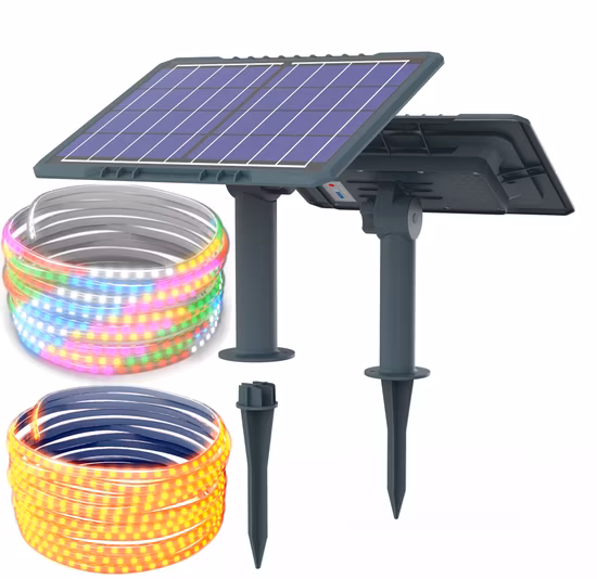 Yaye Solar Factory Fornitore 50W/100W/200W Esterno Impermeabile IP65 RGB/Striscia LED monocolore Produttore di luci decorative per giardini di vacanze di Natale